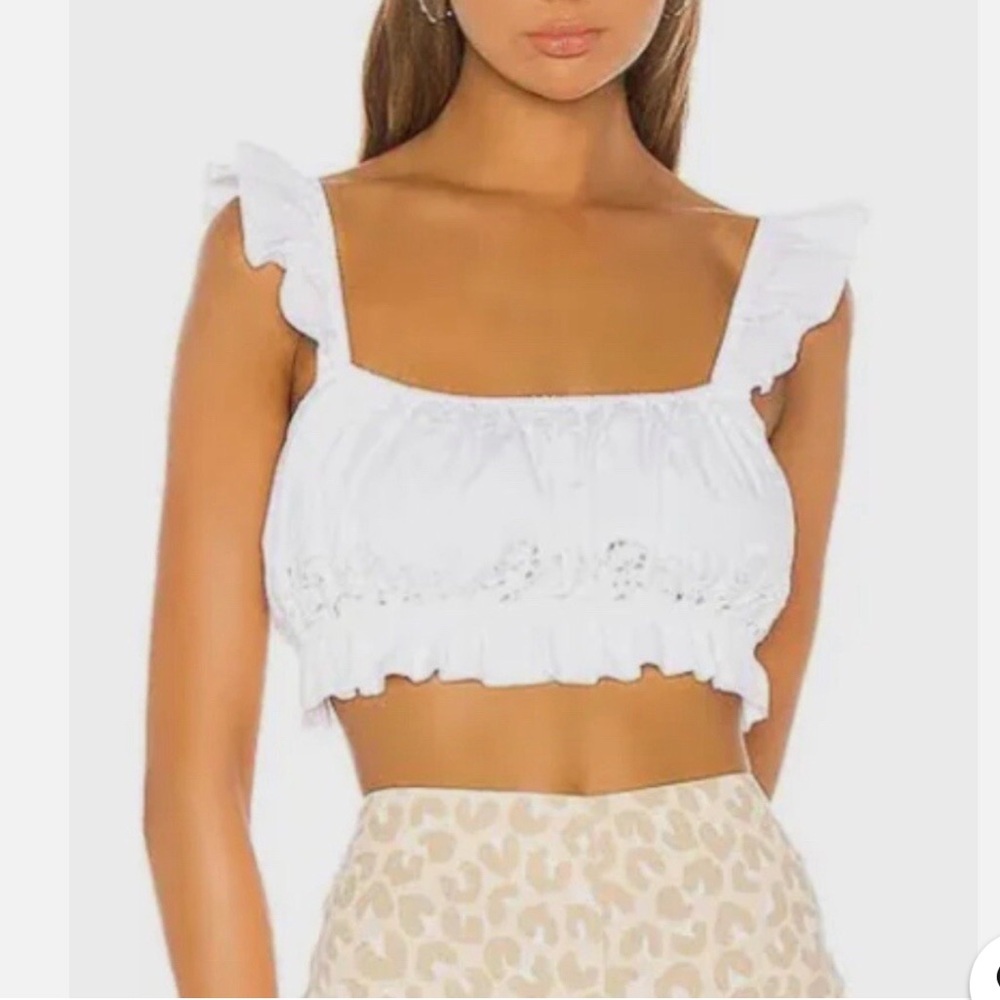LPA NEW Quincy Top in White